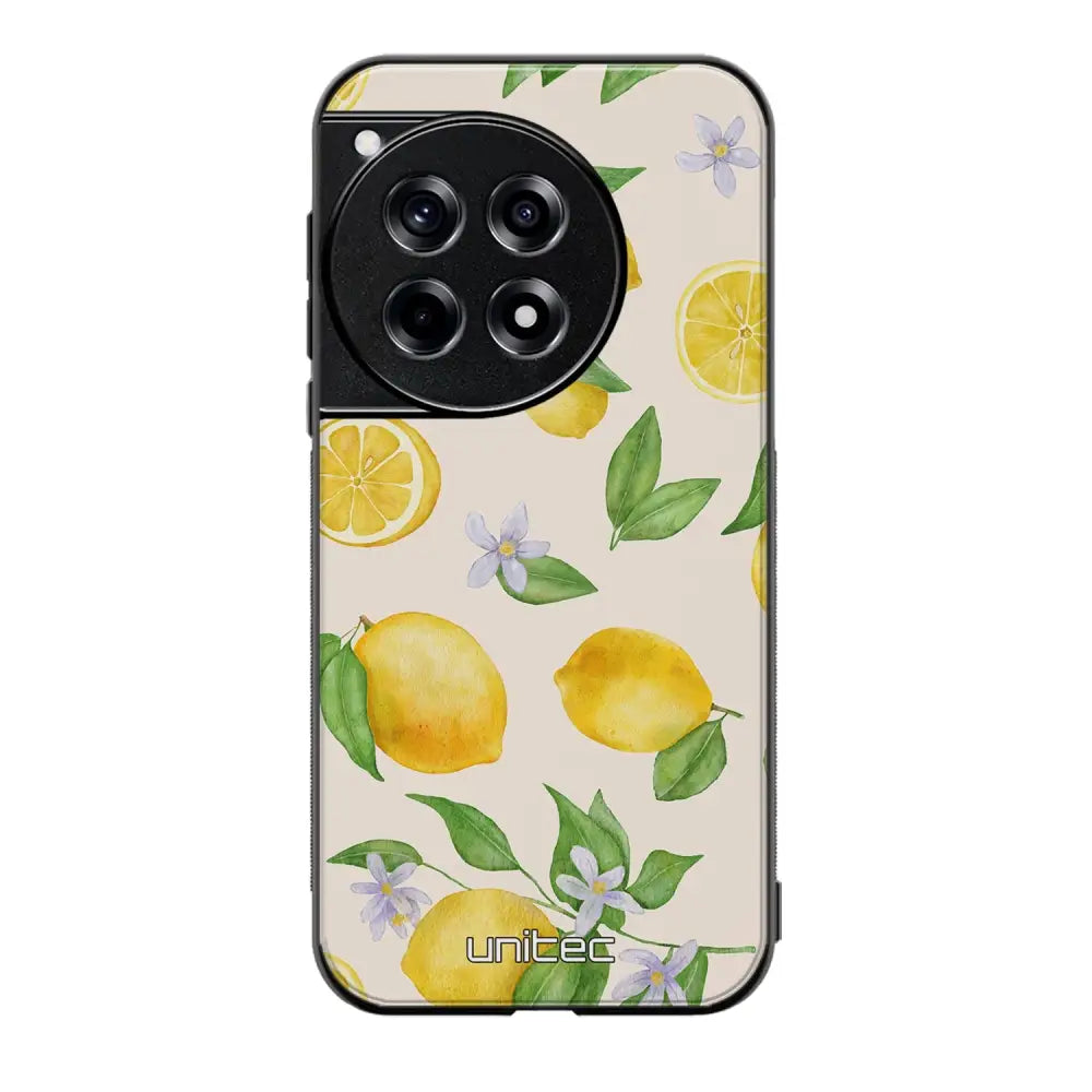 OnePlus 12 hedelmä suojakuoret - Lemon - Ei