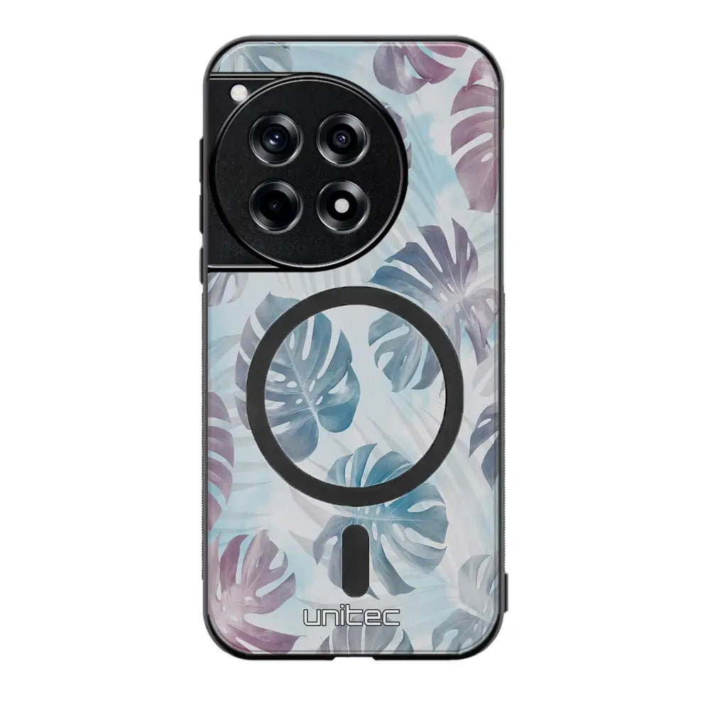 OnePlus 12 kukka suojakuoret - Monstera Texture