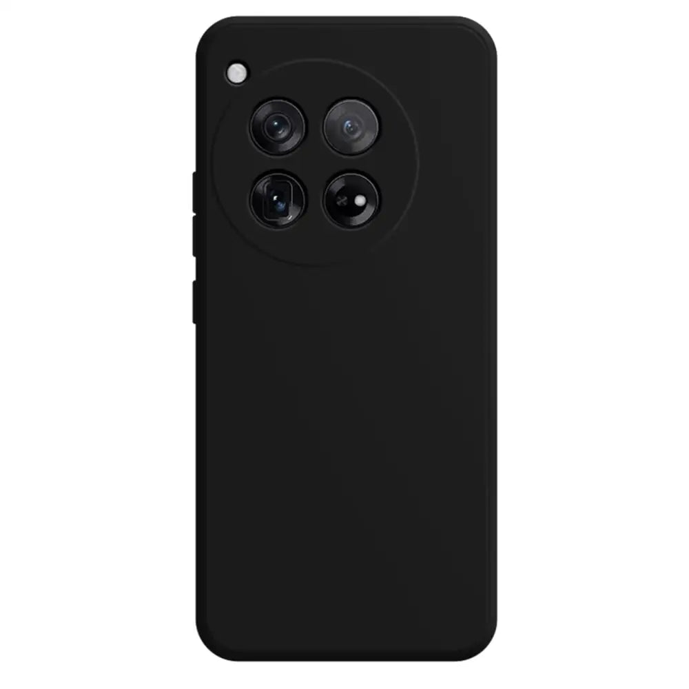 OnePlus 12 Silikoni suojakuori - Musta