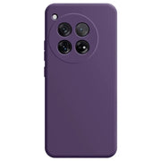 OnePlus 12 Silikoni suojakuori - Tummanvioletti