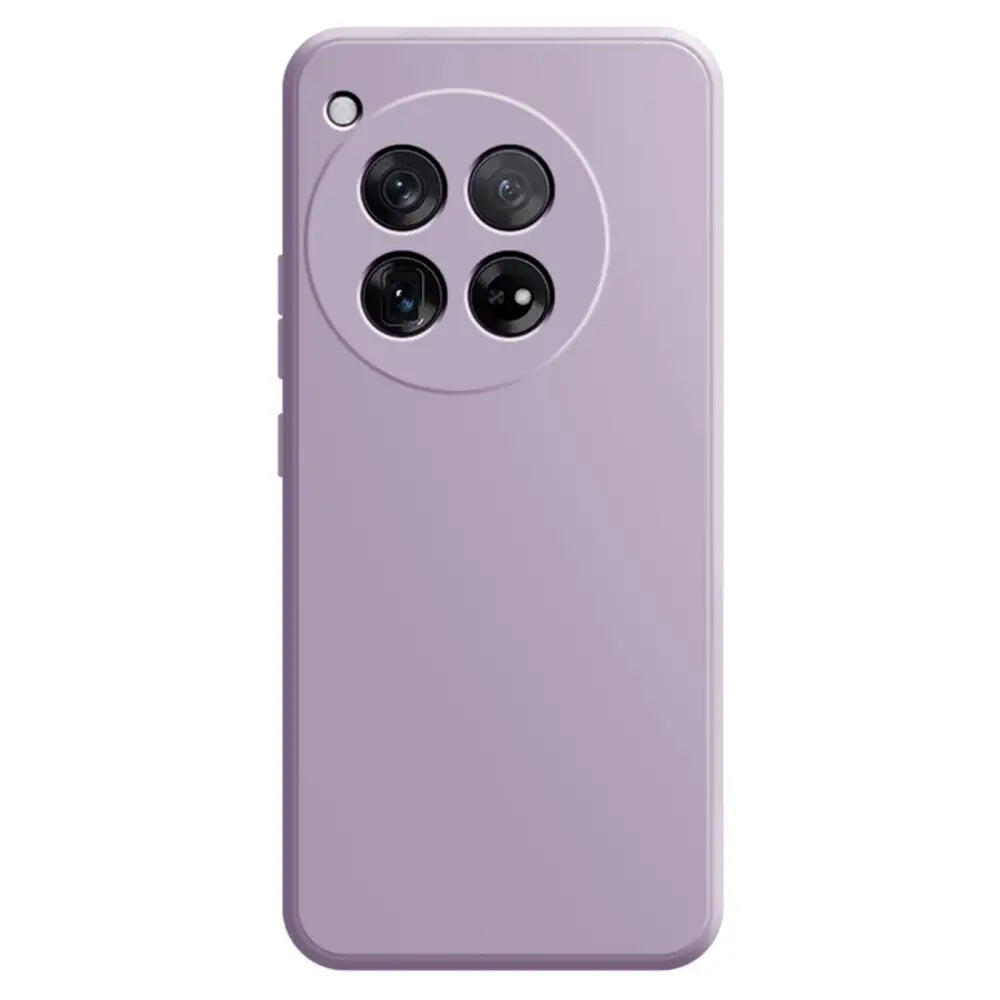 OnePlus 12 Silikoni suojakuori - Vaaleanvioletti
