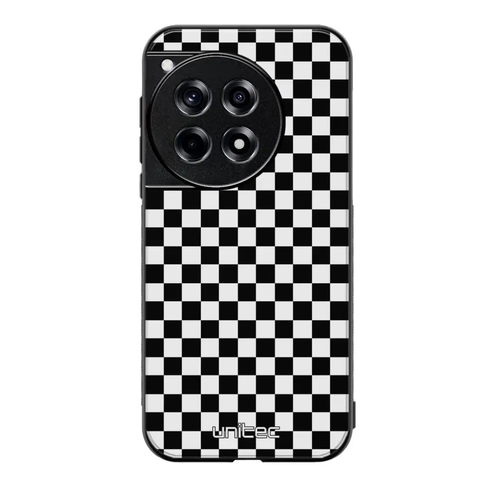 OnePlus 12R suojakuoret - Black And White - Ei