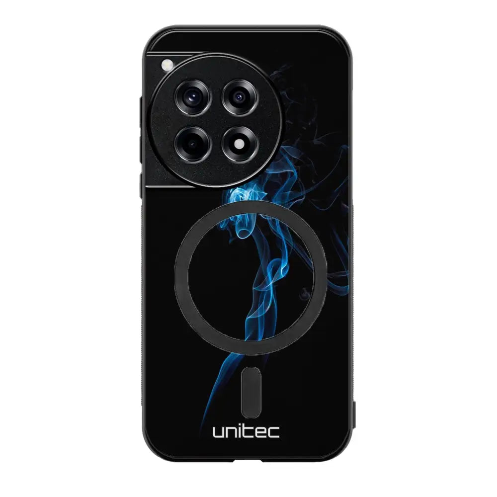 OnePlus 12R suojakuoret - Blue Smoke On Black