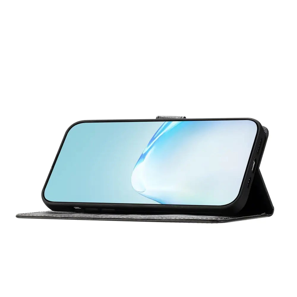 OnePlus 13 Lompakko Suojakotelo - Musta