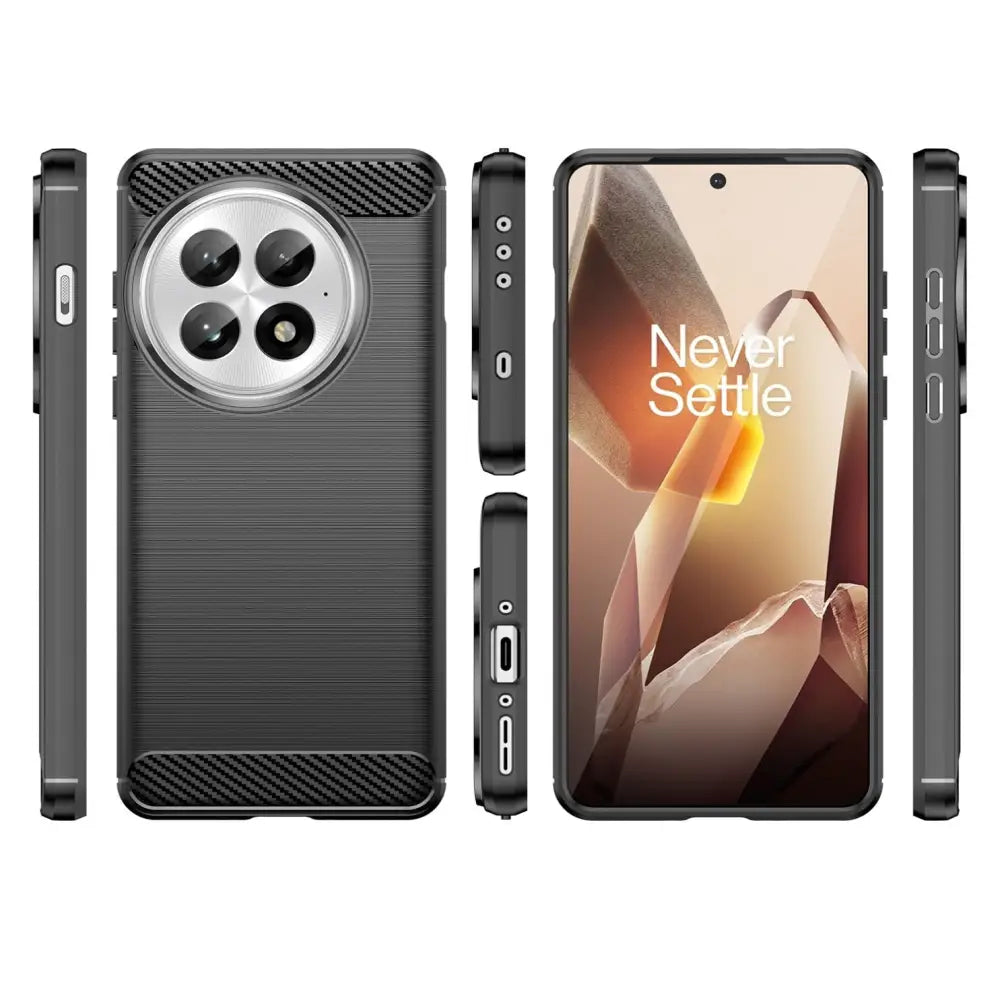 OnePlus 13 Silikoni suojakuori - Musta