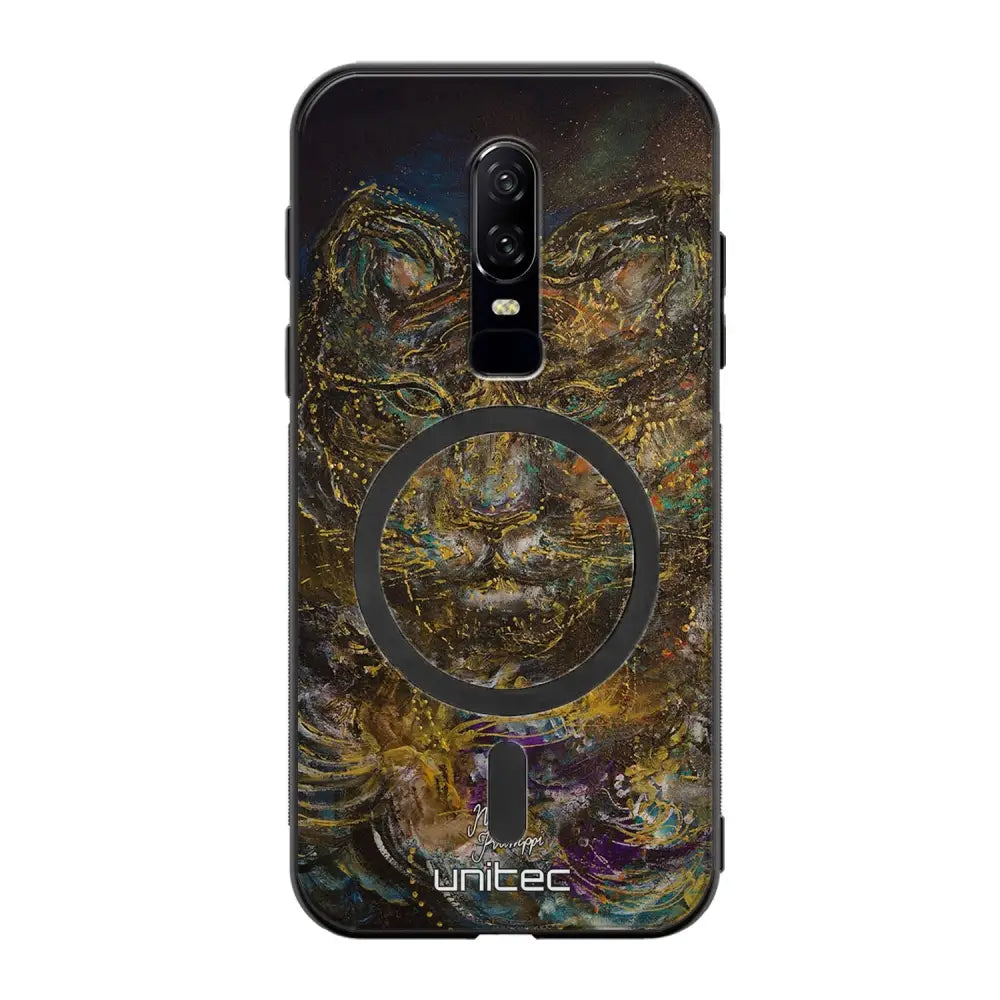 OnePlus 6 animal kingdom suojakuoret - Fearless - Noora Kämppi