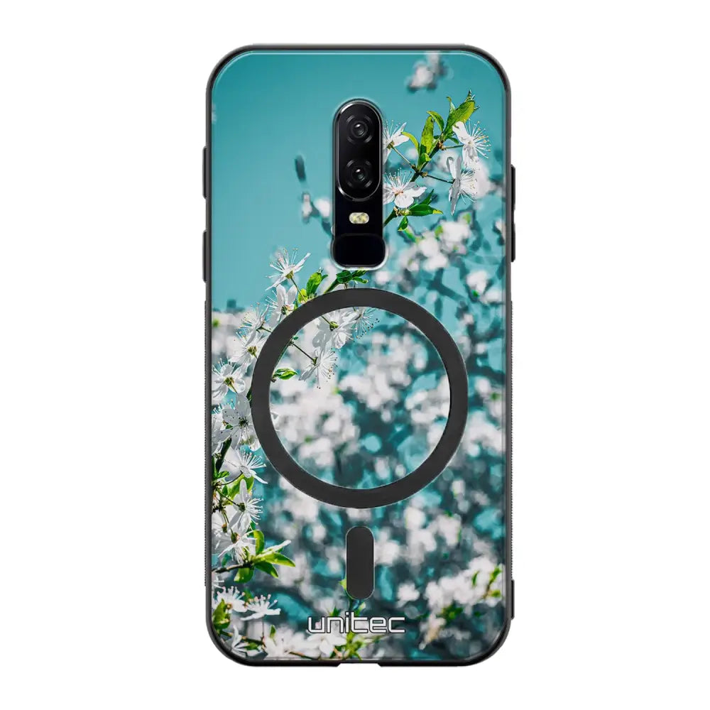 OnePlus 6 kukka suojakuoret - Flower Lightroom