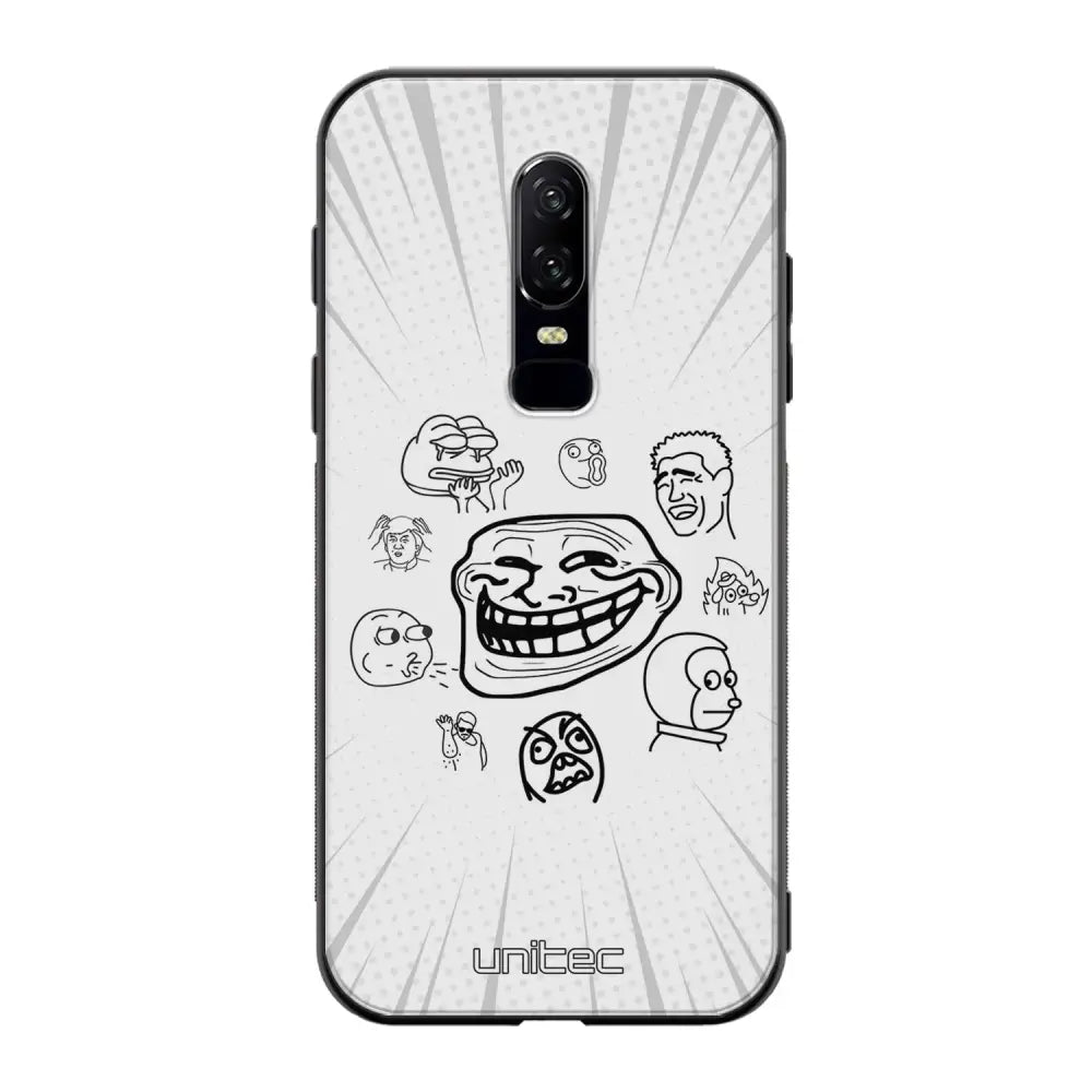 OnePlus 6 meemi suojakuoret - Meemi - Ei