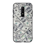 OnePlus 6 seteli suojakuoret - Dollarit - Ei