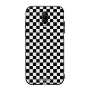 OnePlus 6T suojakuoret - Black And White - Ei