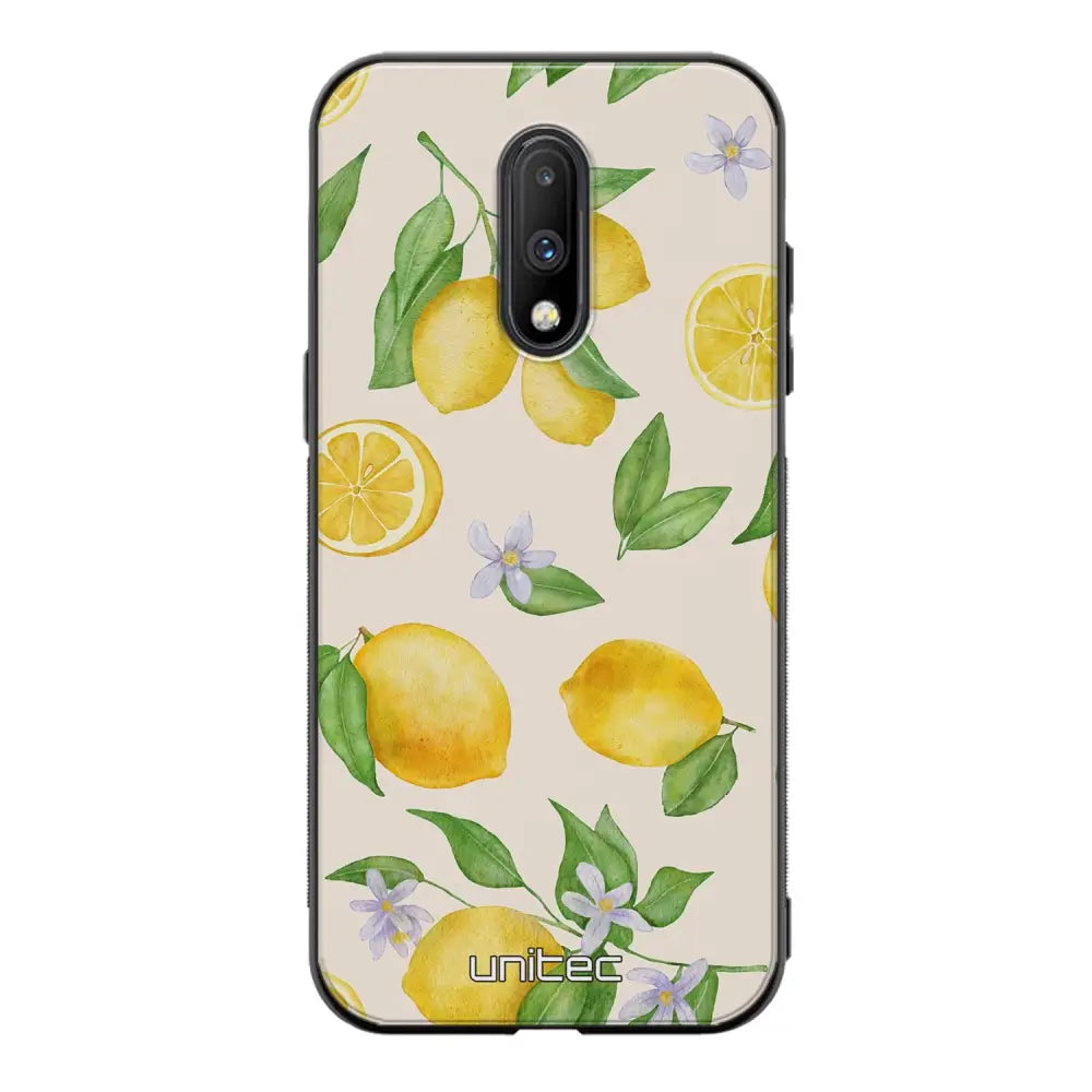 OnePlus 7 hedelmä suojakuoret - Lemon - Ei