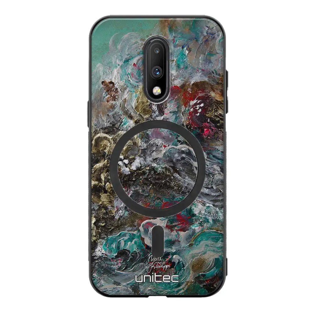 OnePlus 7 modern art suojakuoret - Heart Knows - Noora Kämppi