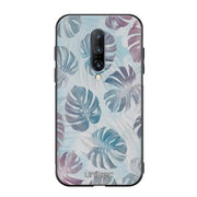 OnePlus 7 Pro kukka suojakuoret - Monstera Texture - Ei