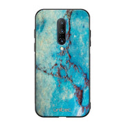 OnePlus 7 Pro marmori suojakuoret - Turquoise Marble - Ei