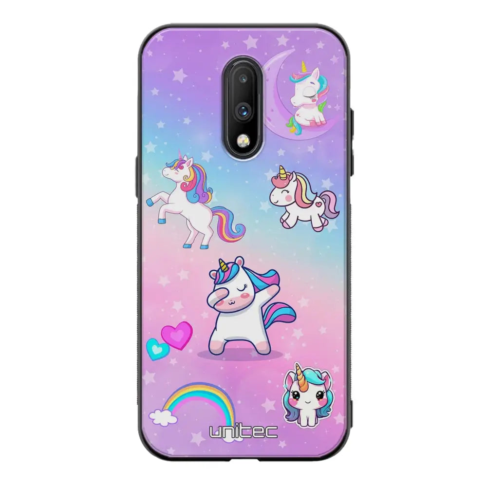 OnePlus 7 suojakuoret - Yksisarvinen - Ei