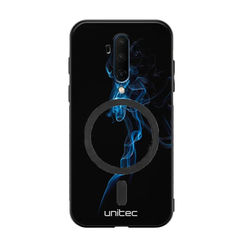 OnePlus 7T Pro suojakuoret - Blue Smoke On Black