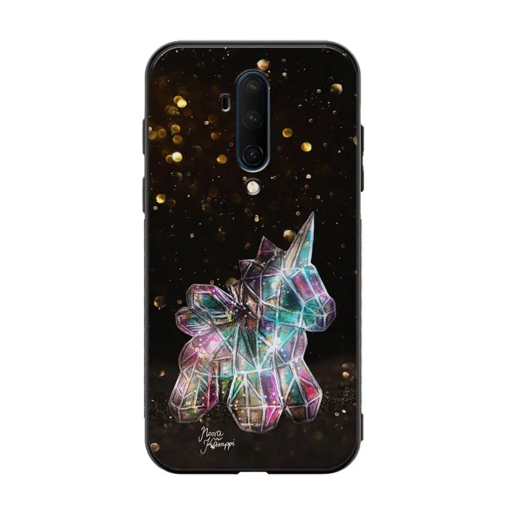OnePlus 7T Pro unicorn suojakuoret - Kulta - Noora Kämppi - Ei