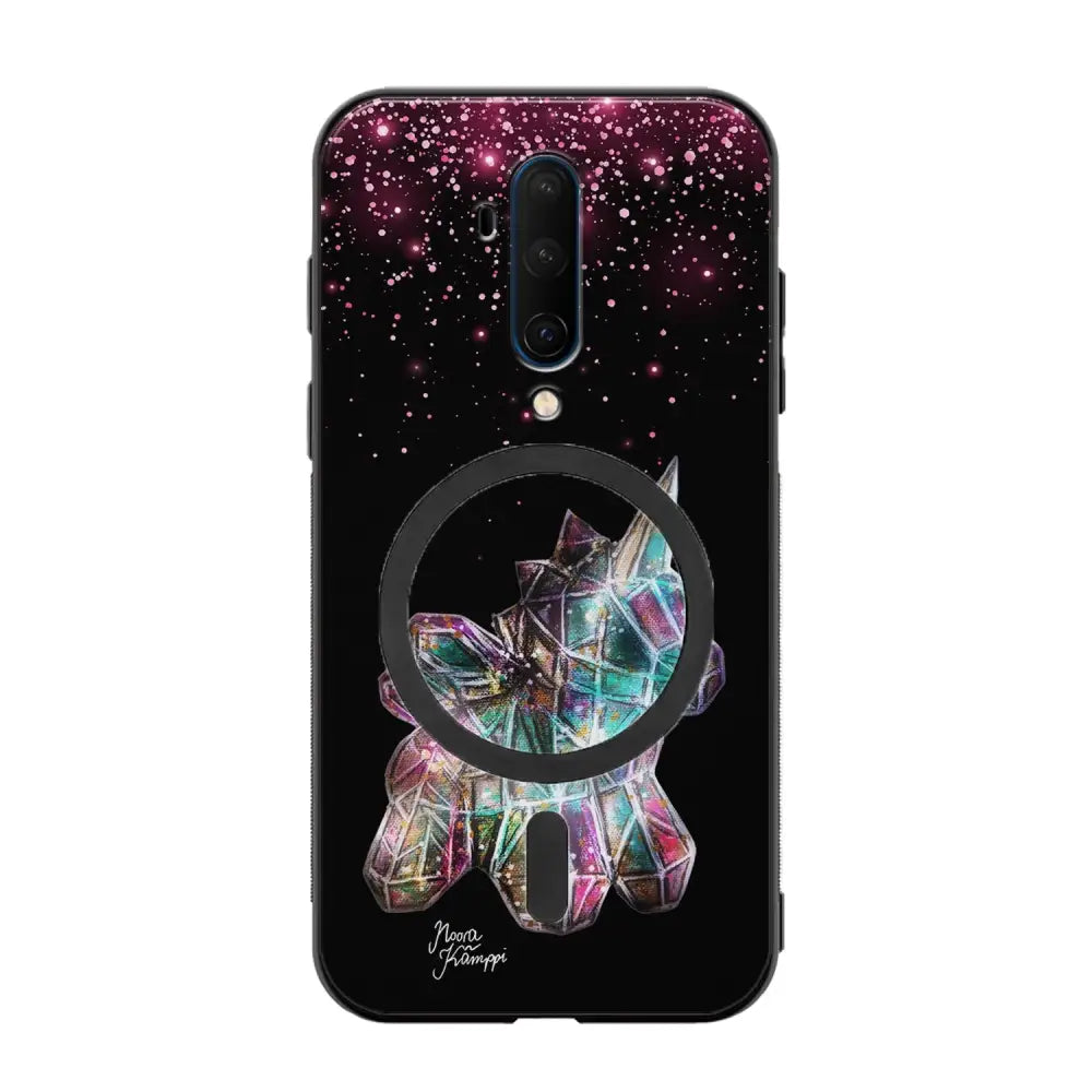 OnePlus 7T Pro unicorn suojakuoret - Pinkki - Noora Kämppi