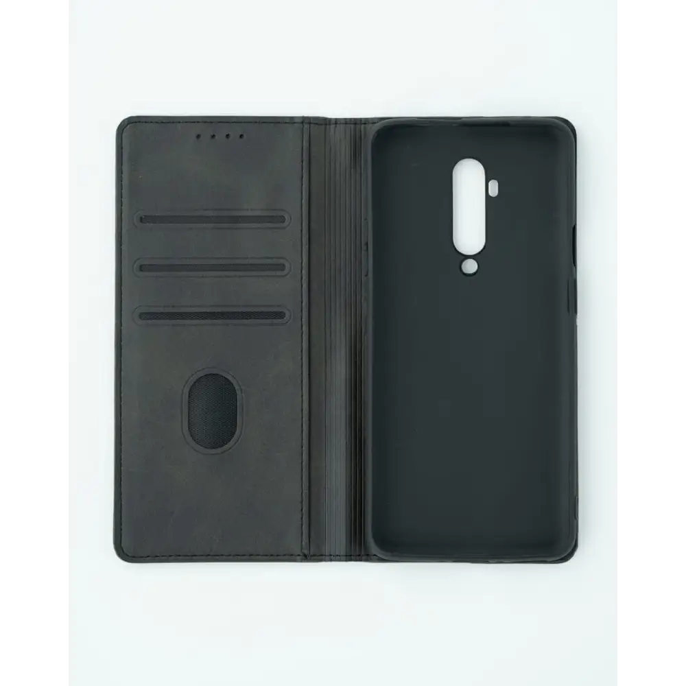 OnePlus 7T Pro Unitec Lompakko Suojakotelo Musta