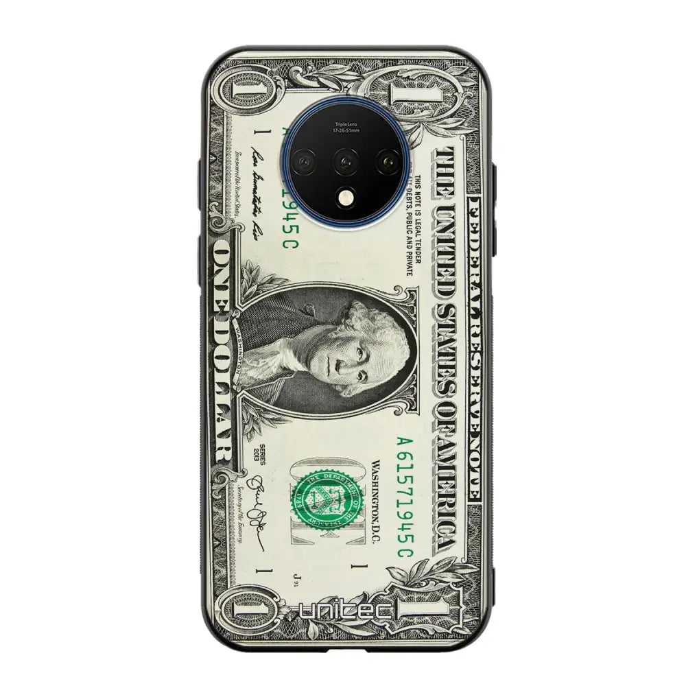 OnePlus 7T seteli suojakuoret - Dollar - Ei