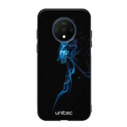 OnePlus 7T suojakuoret - Blue Smoke On Black - Ei