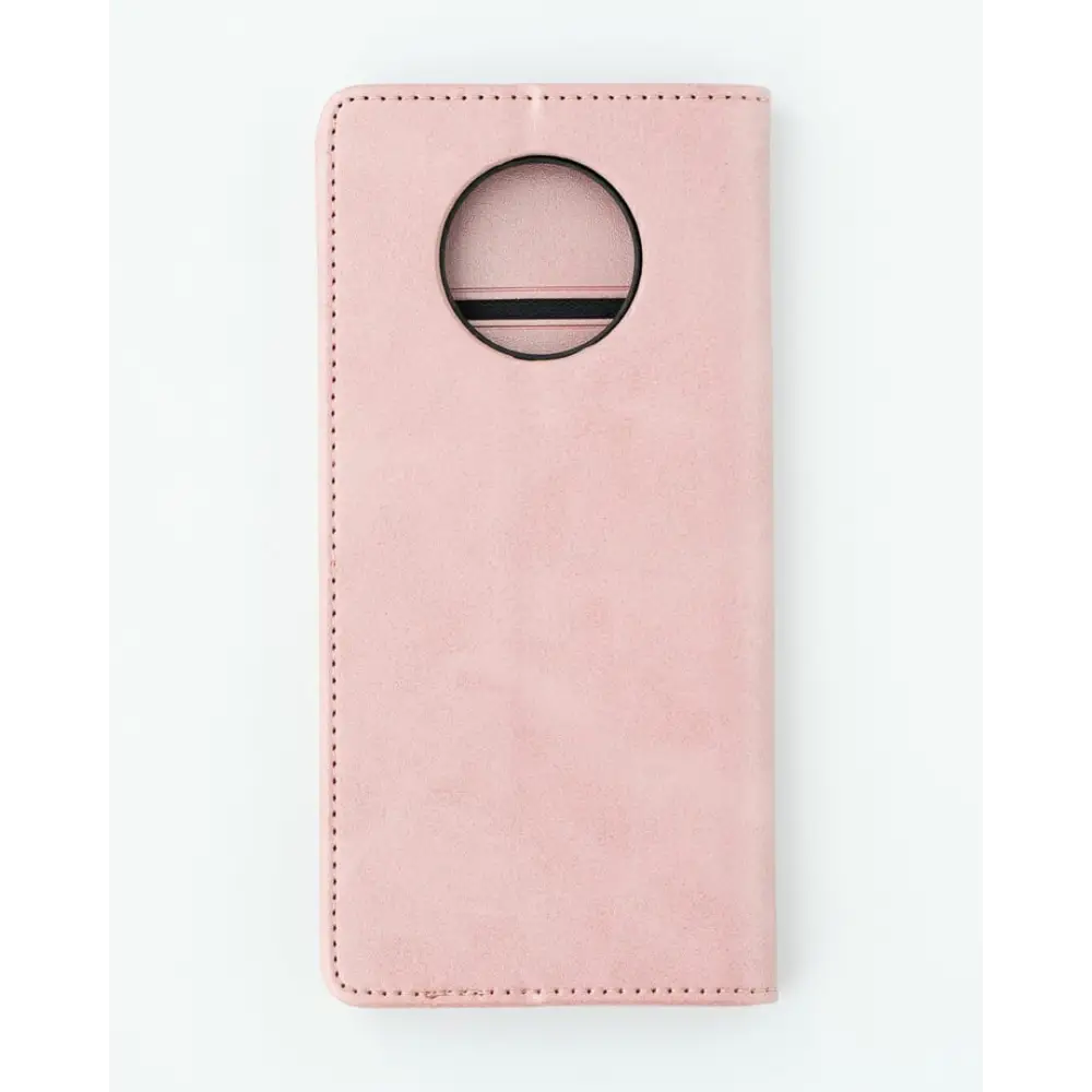 OnePlus 7T Unitec Lompakko Suojakotelo Ruusukulta