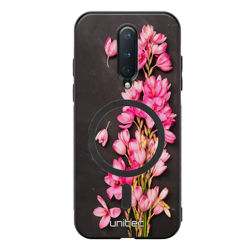 OnePlus 8 kukka suojakuoret - Pink Flowers