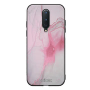 OnePlus 8 marmori suojakuoret - Pink Pok Rie - Ei