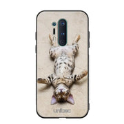 OnePlus 8 Pro kissa suojakuoret - Relaxing Cat - Ei