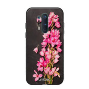 OnePlus 8 Pro kukka suojakuoret - Pink Flowers - Ei