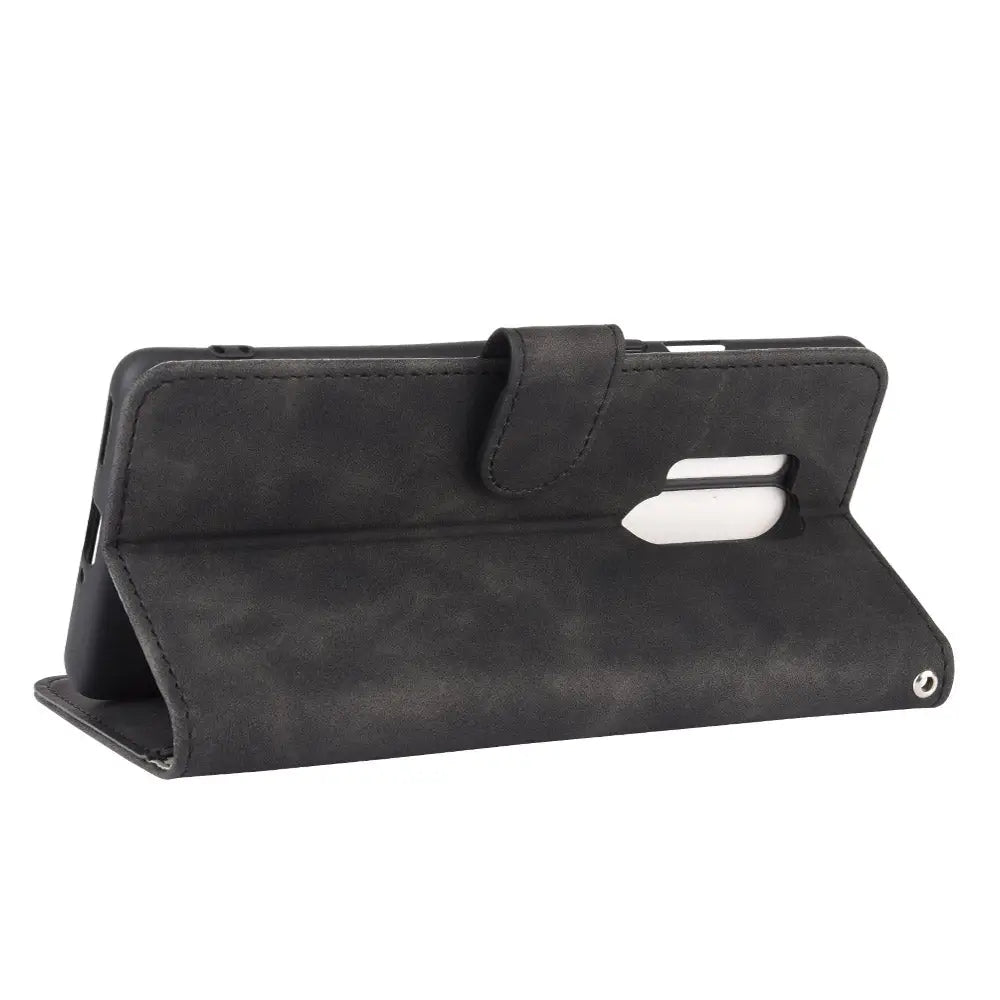 OnePlus 8 Pro Lompakko Suojakotelo Musta