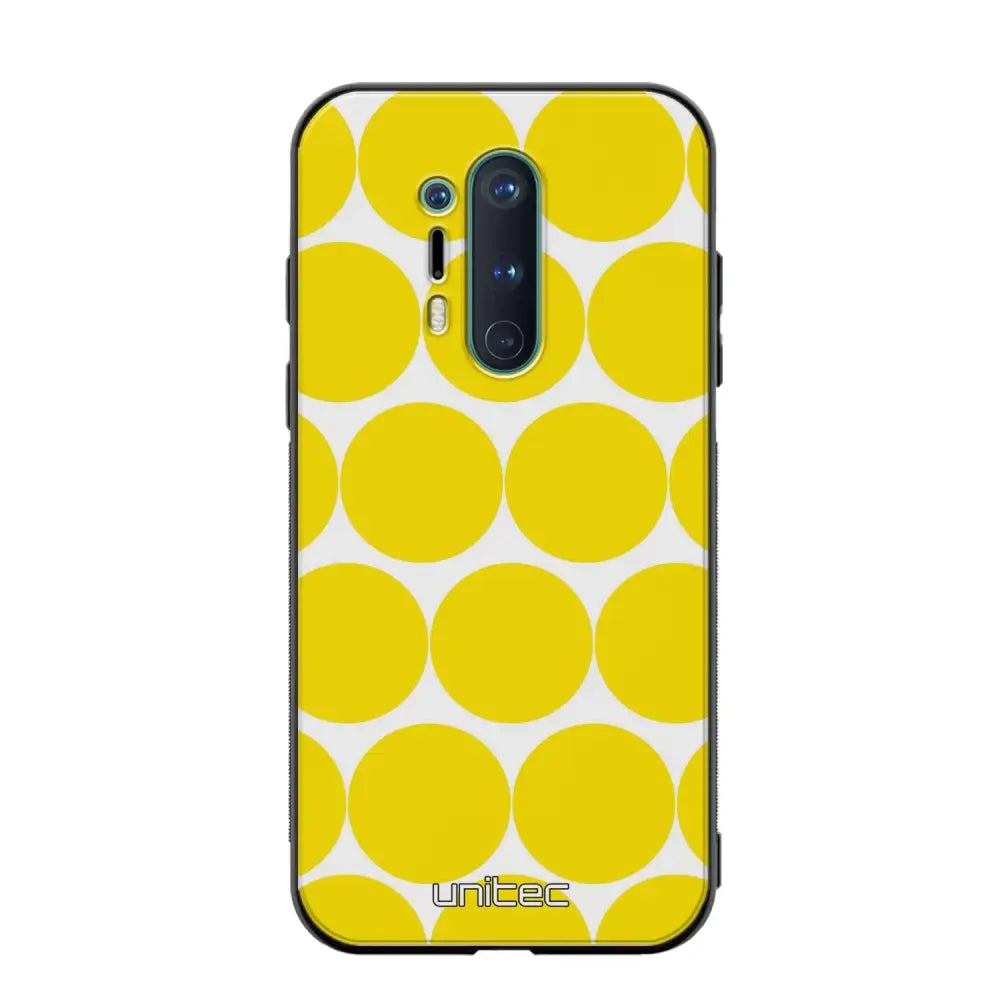 OnePlus 8 Pro pallo suojakuoret - Keltainen Pallo - Ei
