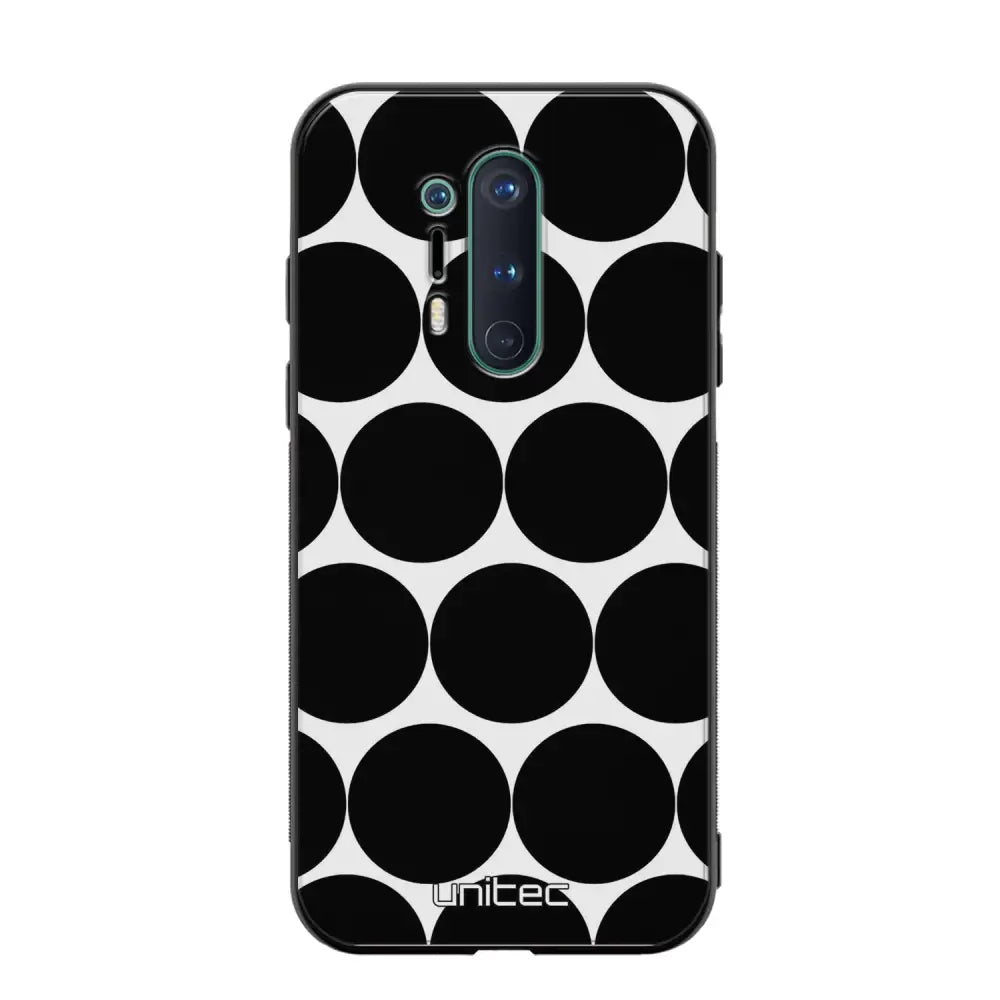 OnePlus 8 Pro pallo suojakuoret - Musta Pallo - Ei