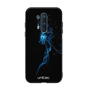 OnePlus 8 Pro suojakuoret - Blue Smoke On Black - Ei