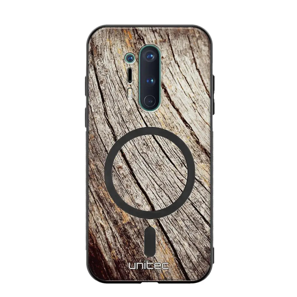 OnePlus 8 Pro suojakuoret - Wooden Stump