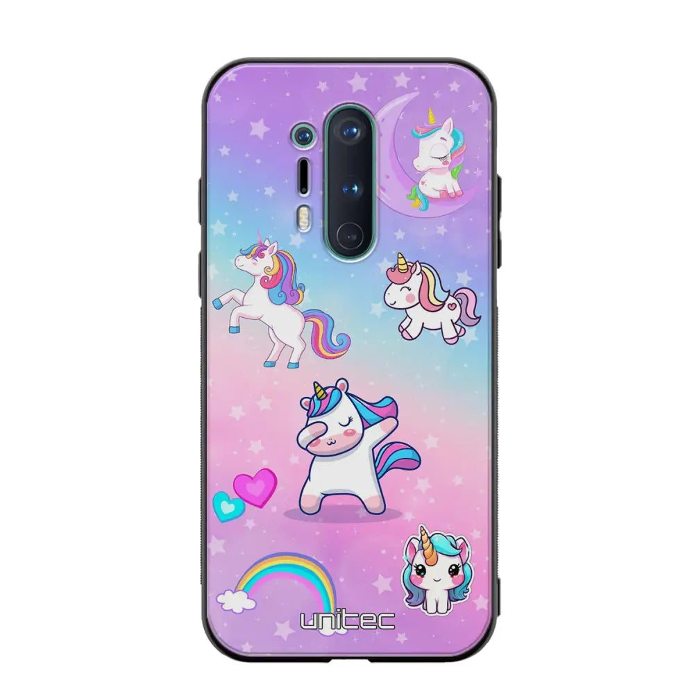 OnePlus 8 Pro suojakuoret - Yksisarvinen - Ei