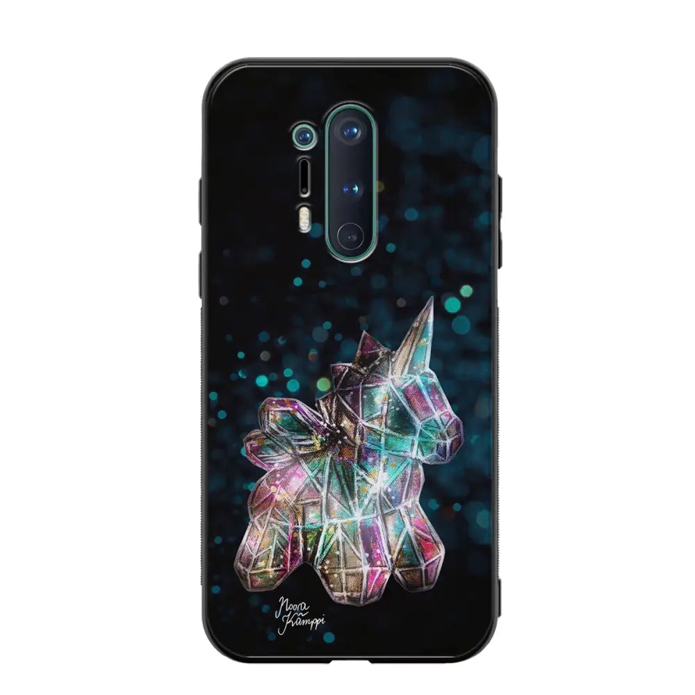 OnePlus 8 Pro unicorn suojakuoret - Sininen - Noora Kämppi - Ei