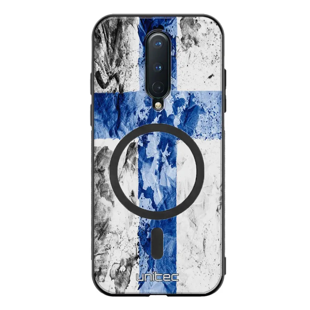 OnePlus 8 suojakuoret - Painted Finnish Flag