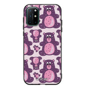 OnePlus 8T suojakuoret - Purple Teddy Bear - Ei