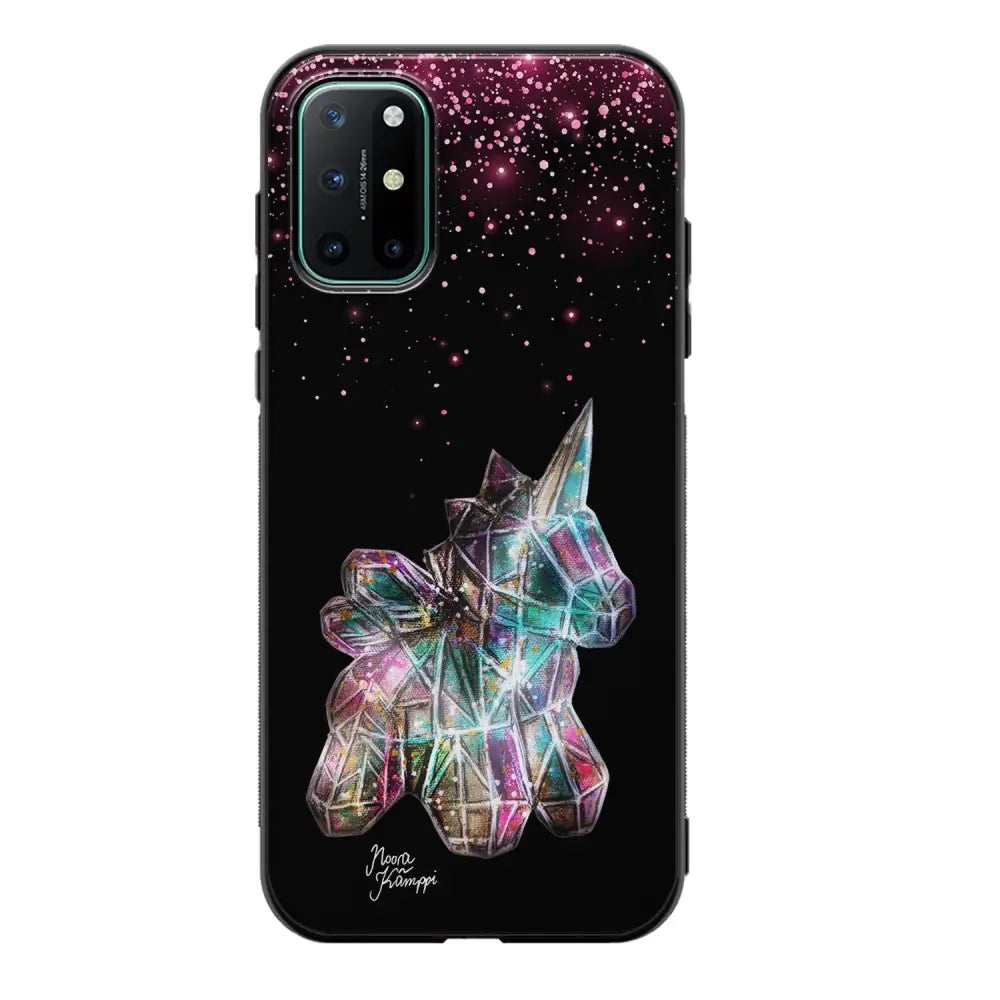 OnePlus 8T unicorn suojakuoret - Pinkki - Noora Kämppi - Ei