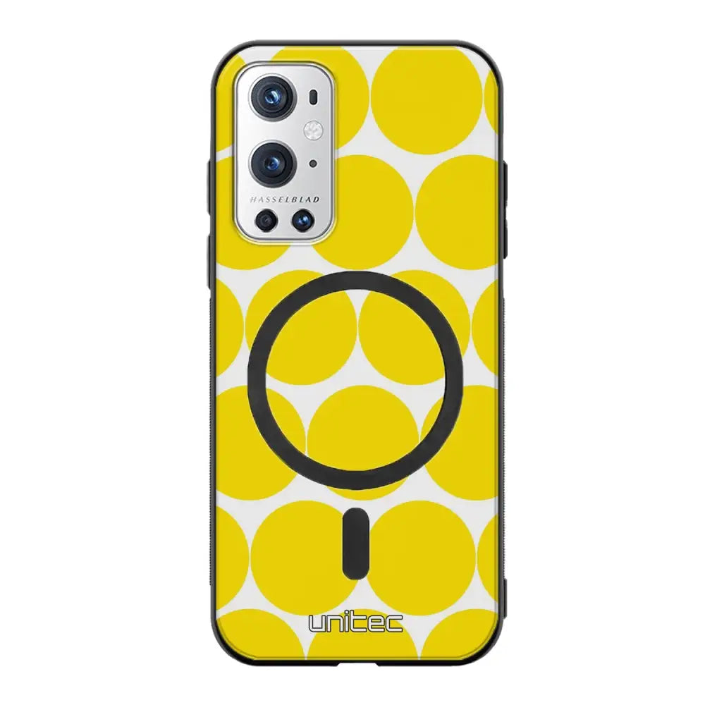 OnePlus 9 Pro pallo suojakuoret - Keltainen Pallo