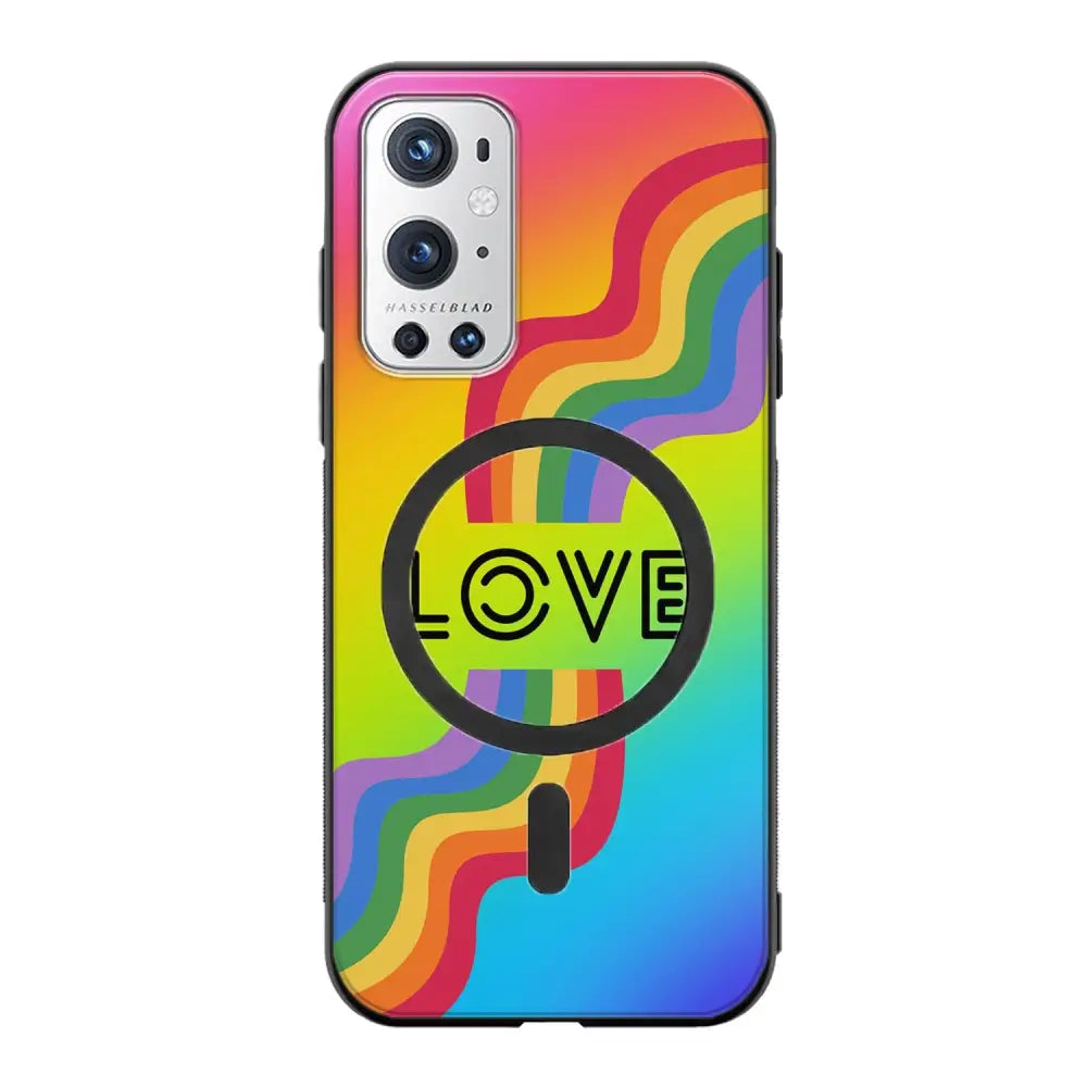 OnePlus 9 Pro pride suojakuoret - Love