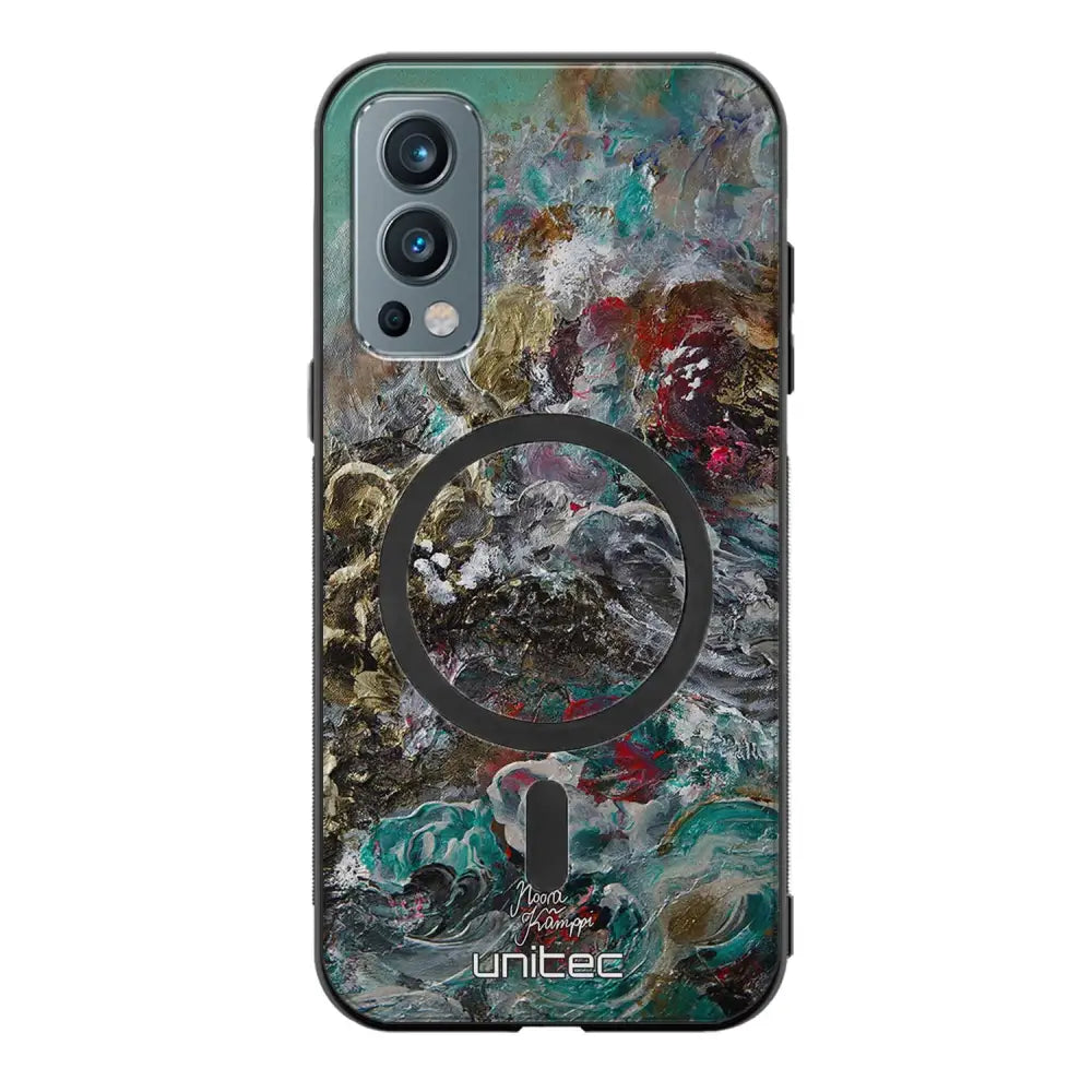 OnePlus Nord 2 modern art suojakuoret - Heart Knows - Noora Kämppi