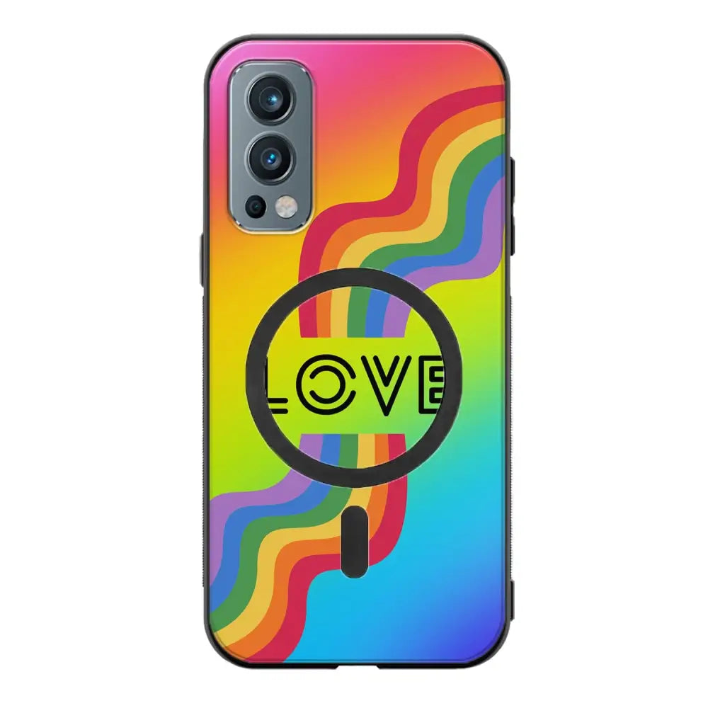 OnePlus Nord 2 pride suojakuoret - Love
