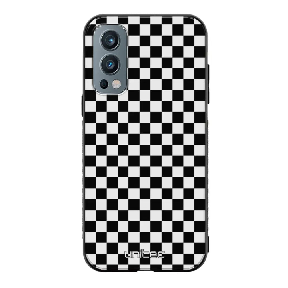 OnePlus Nord 2 suojakuoret - Black And White - Ei