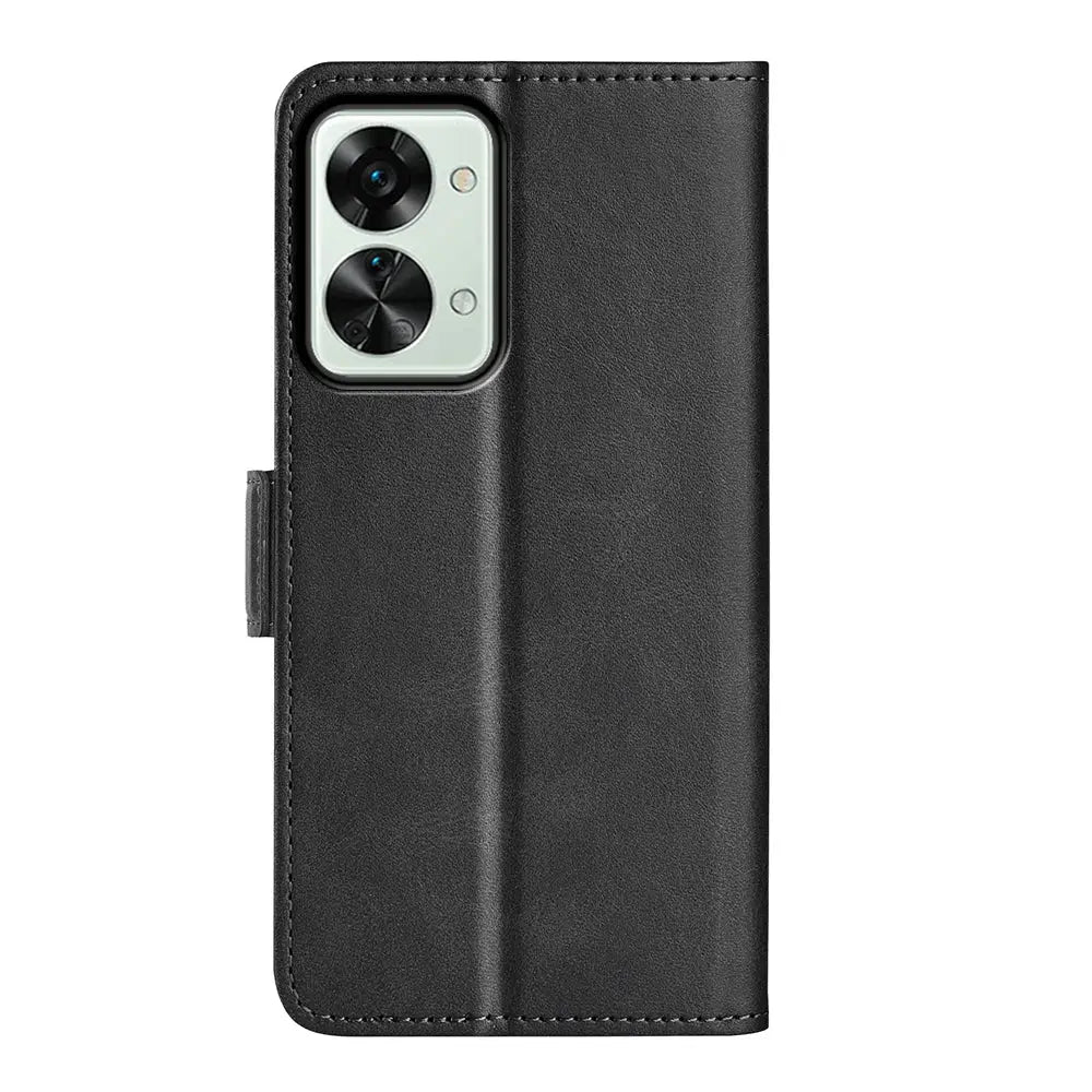 OnePlus Nord 2T 5G Lompakko Suojakotelo Musta