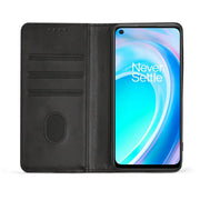 OnePlus Nord 2T 5G Unitec Lompakko Suojakotelo Musta