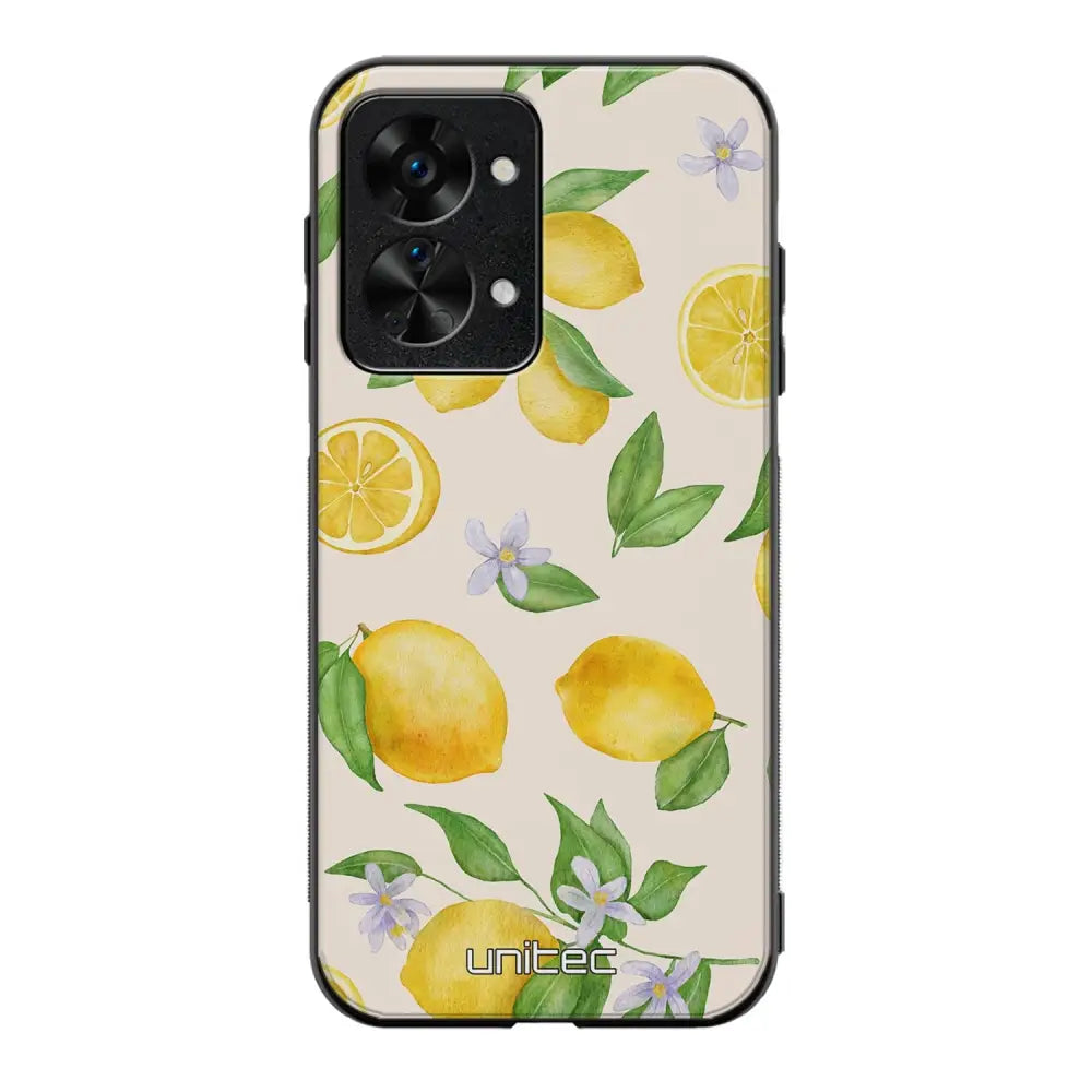 OnePlus Nord 2T hedelmä suojakuoret - Lemon - Ei