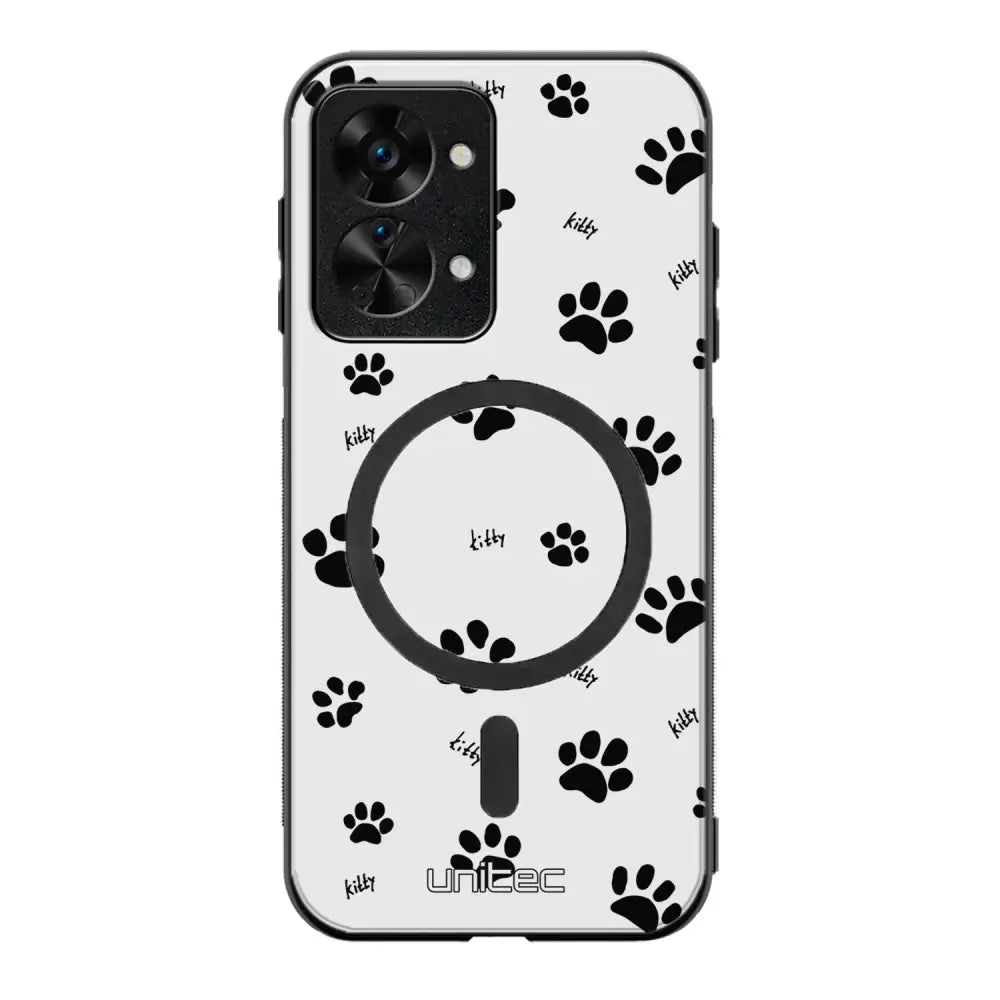 OnePlus Nord 2T kissa suojakuoret - Cat Paws
