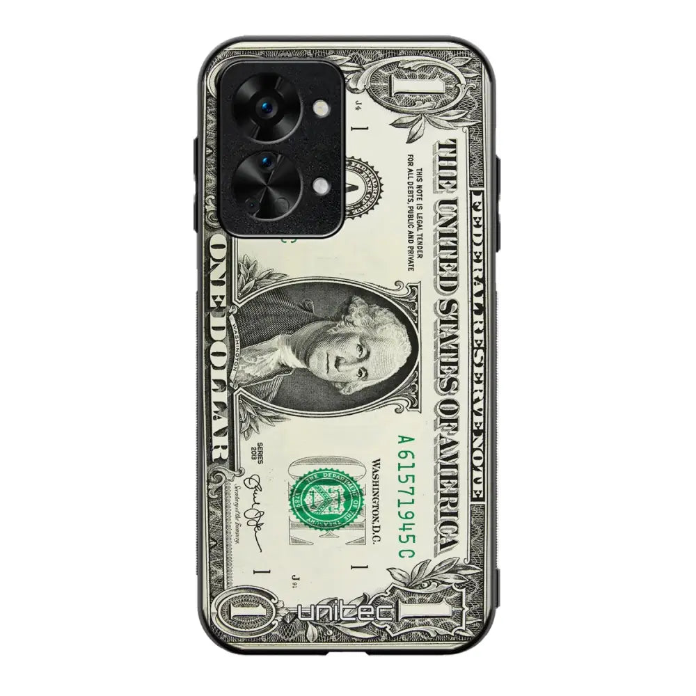 OnePlus Nord 2T seteli suojakuoret - Dollar - Ei